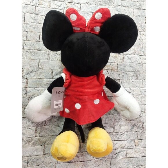 NEW NWT DISNEY STORE Original MINNIE MOUSE Plush 18" Stuffed Animal Classic Toy - Picture 7 of 12